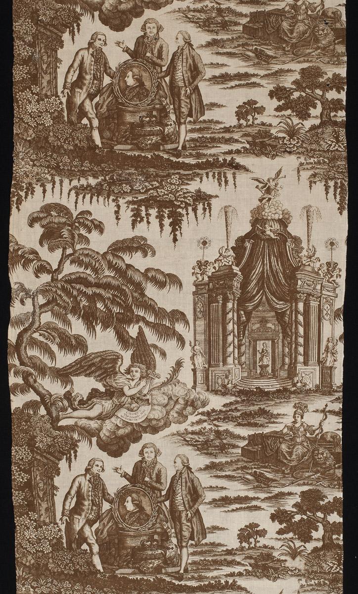 1969.3322.001 Textile, printed, detail 1, Book image C93