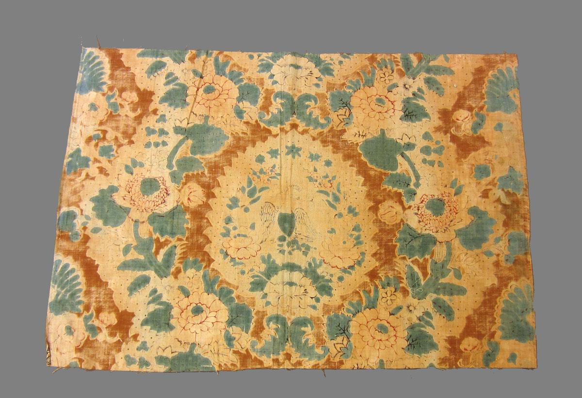 1969.3323 Textile, printed reverse