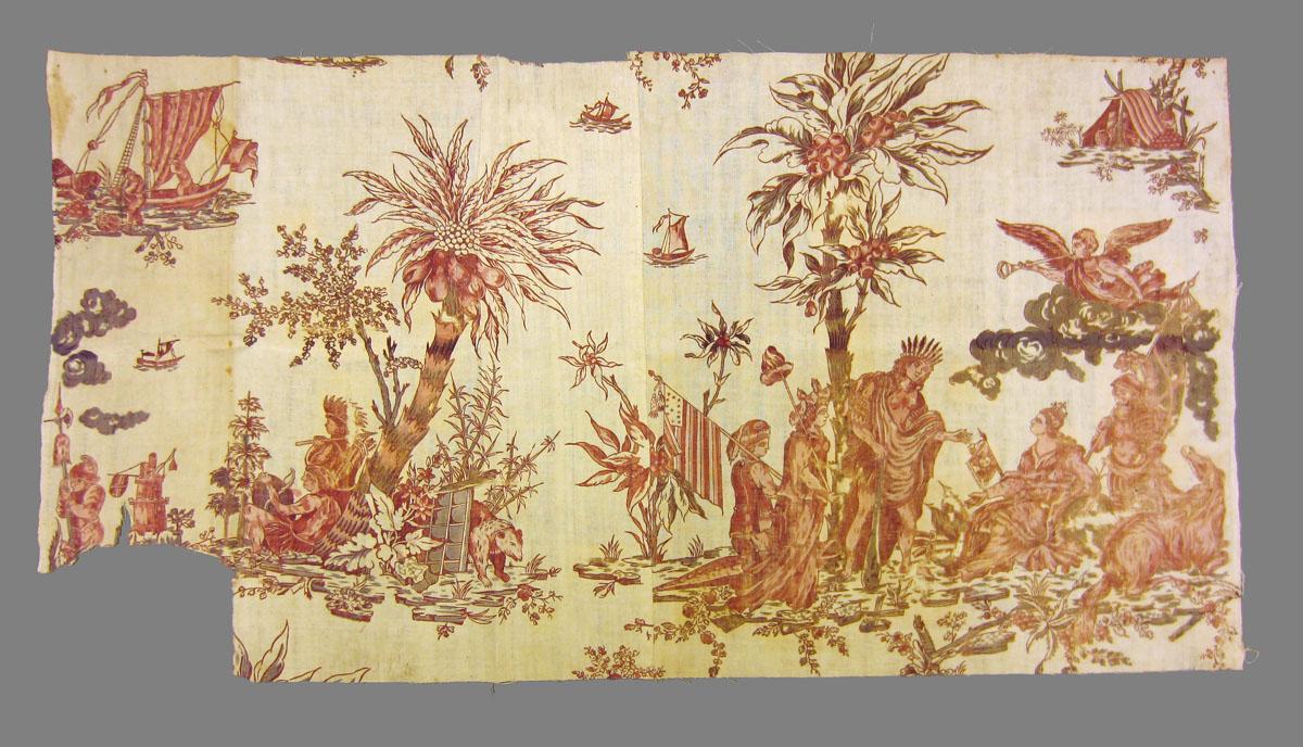 1969.3326 textile, printed obverse