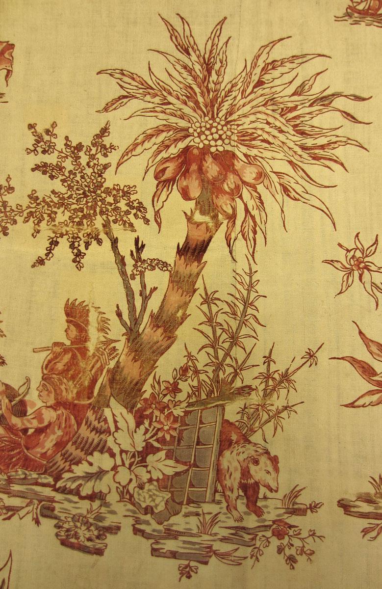 1969.3326 textile, printed detail 2