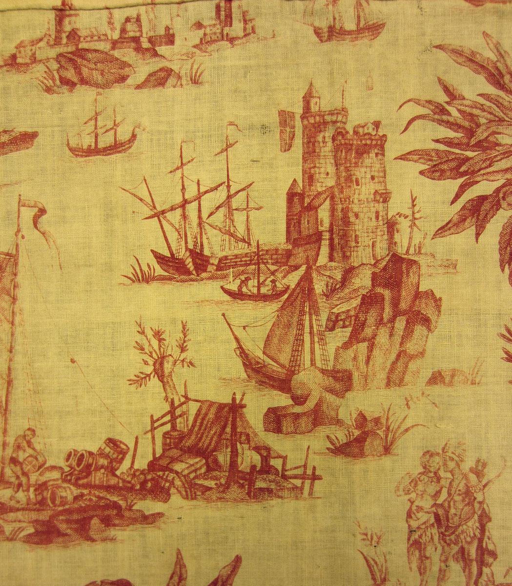 1969.3327 textile, printed detail