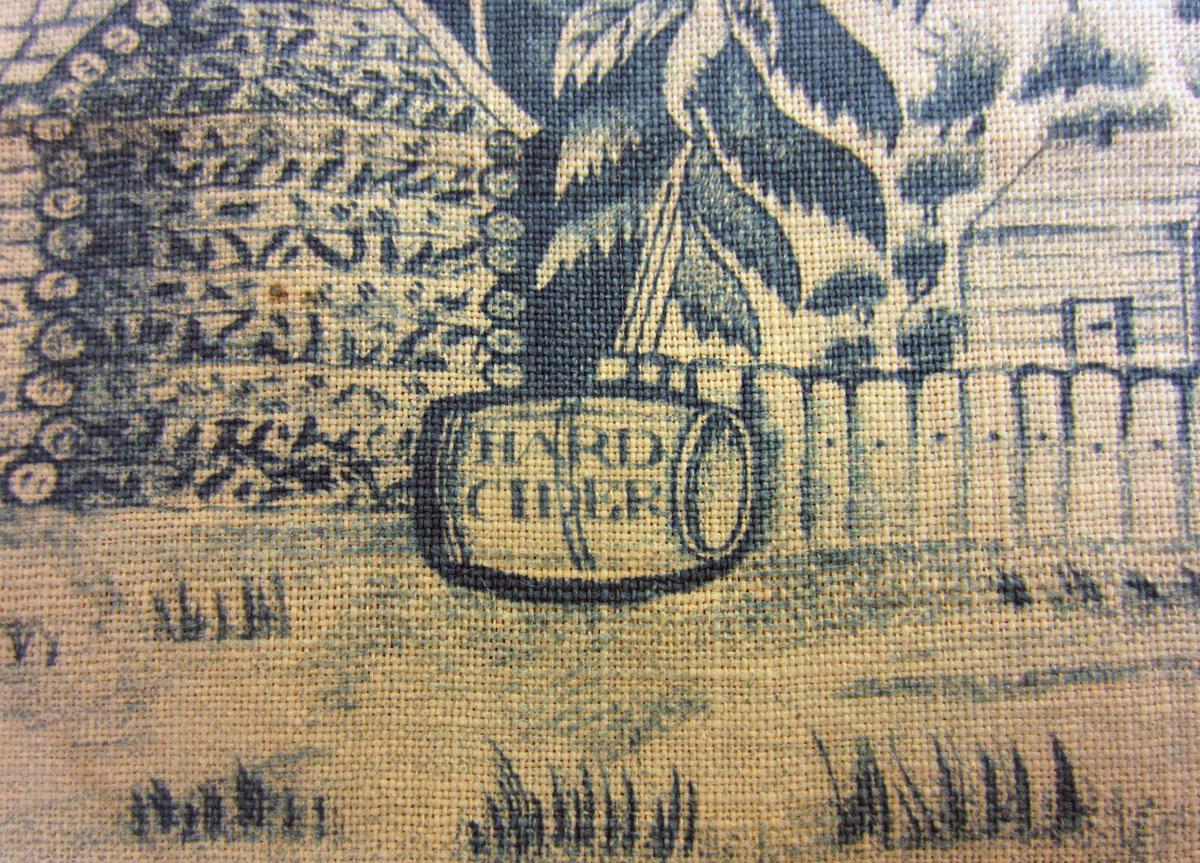 1969.3329 Textile, printed, inscription 1