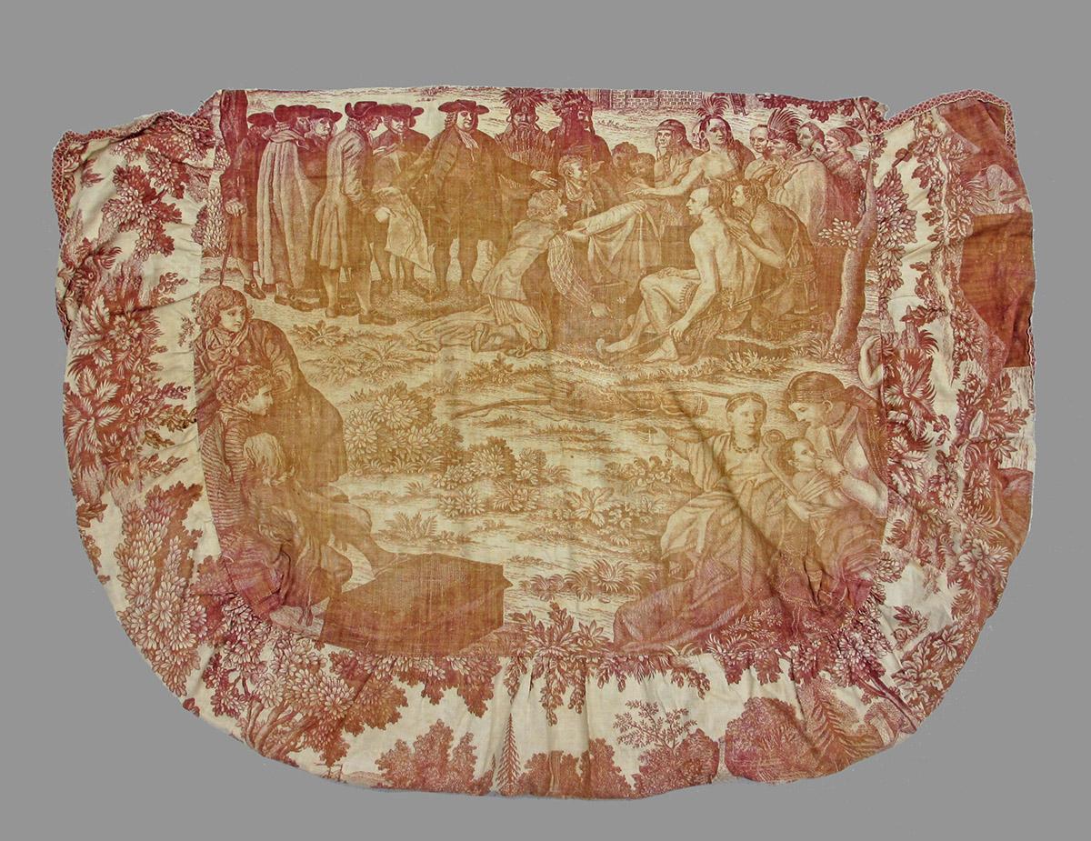 1969.3330.001 Textile, printed obverse