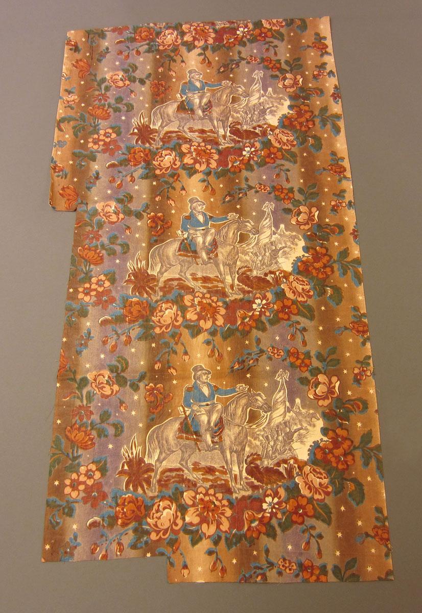 1969.3332.001 Textile, printed partial obverse