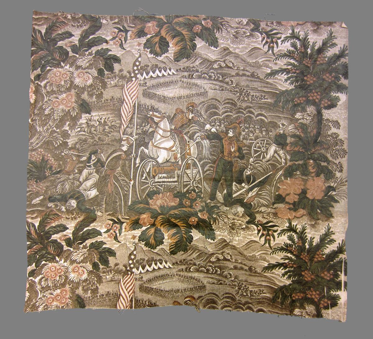 1969.3334 textile, printed obverse