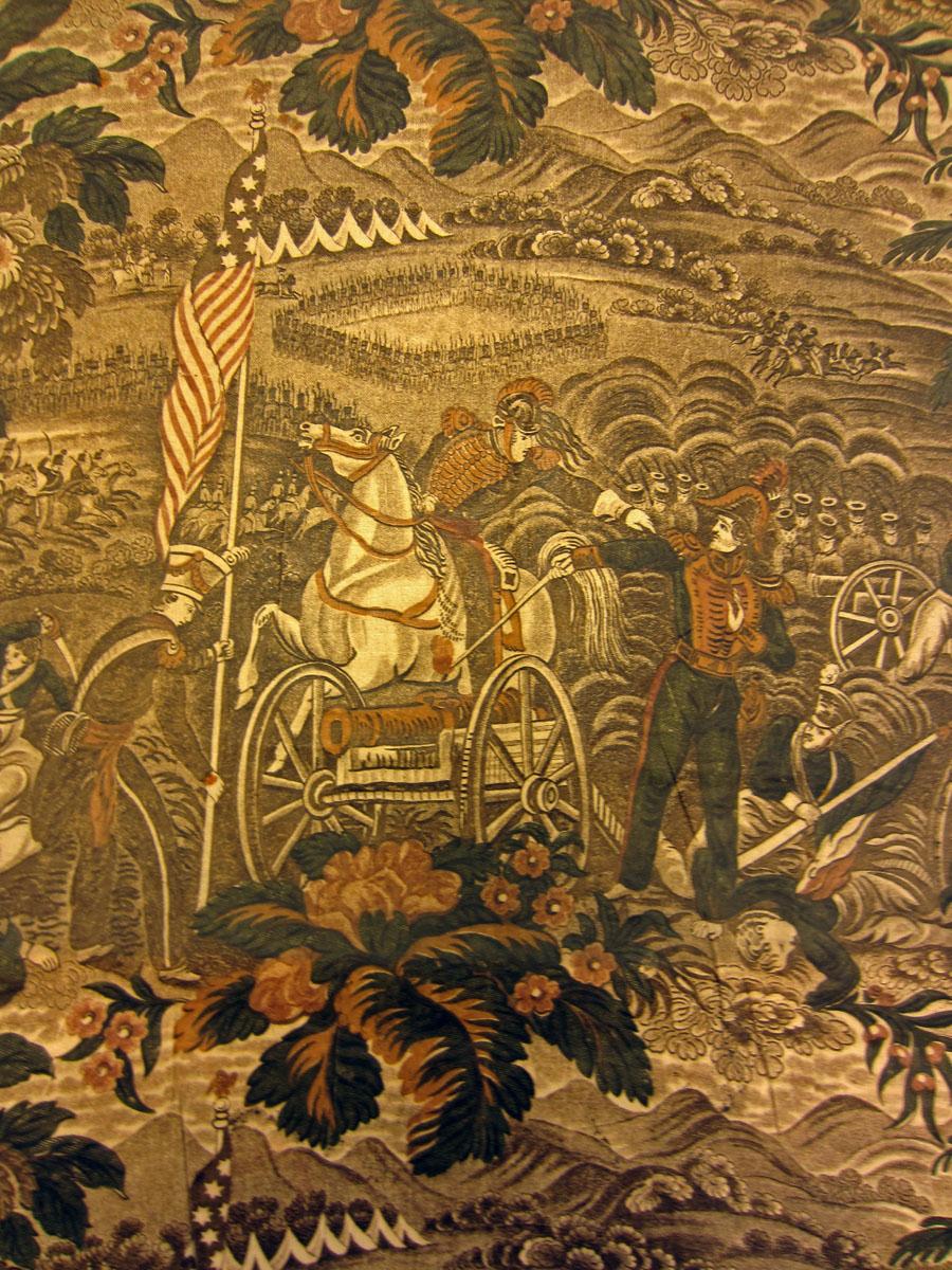 1969.3334 textile, printed detail