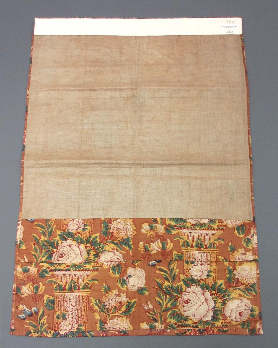 1969.3338.001 textile, printed reverse