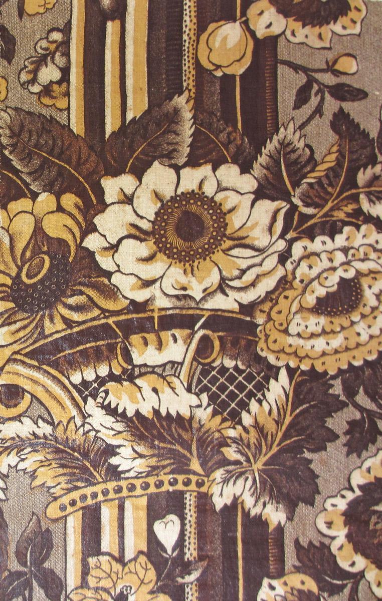 1969.3344 textile, printed detail 1