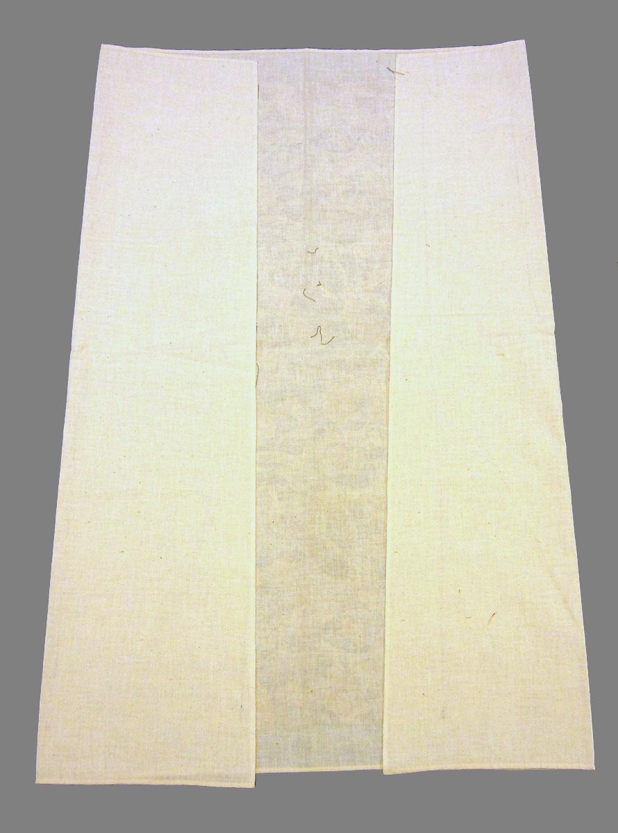 1969.3344 Textile, printed partial reverse