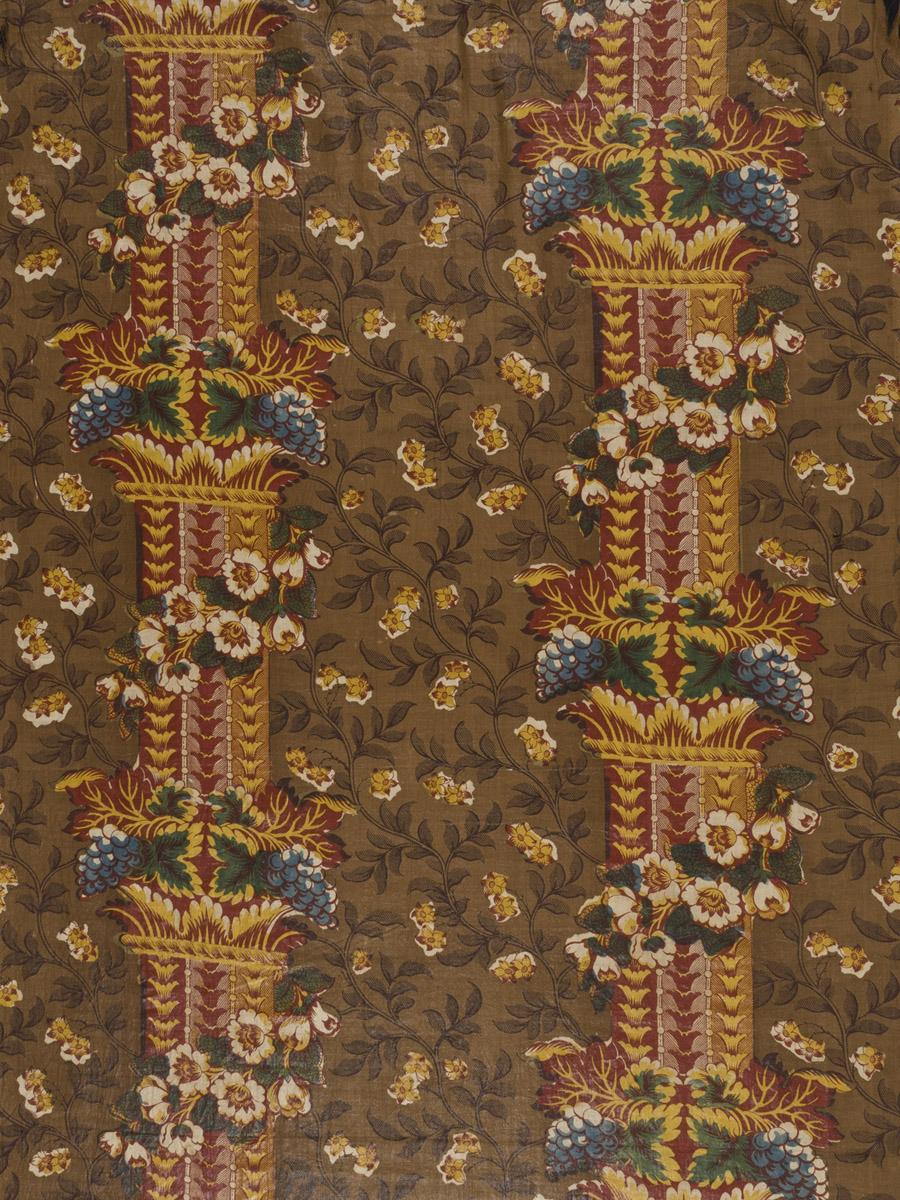 1969.3346 Textile, printed, detail 2