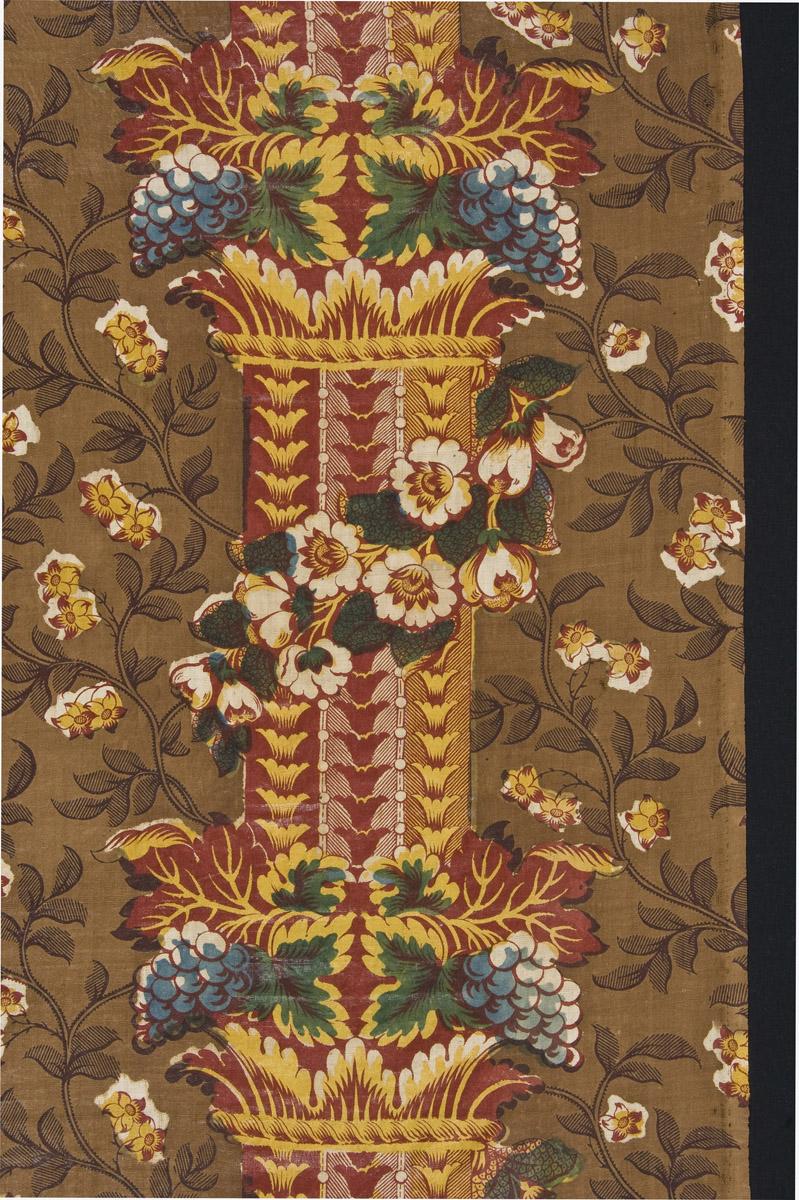 1969.3346 Textile, printed, detail 5