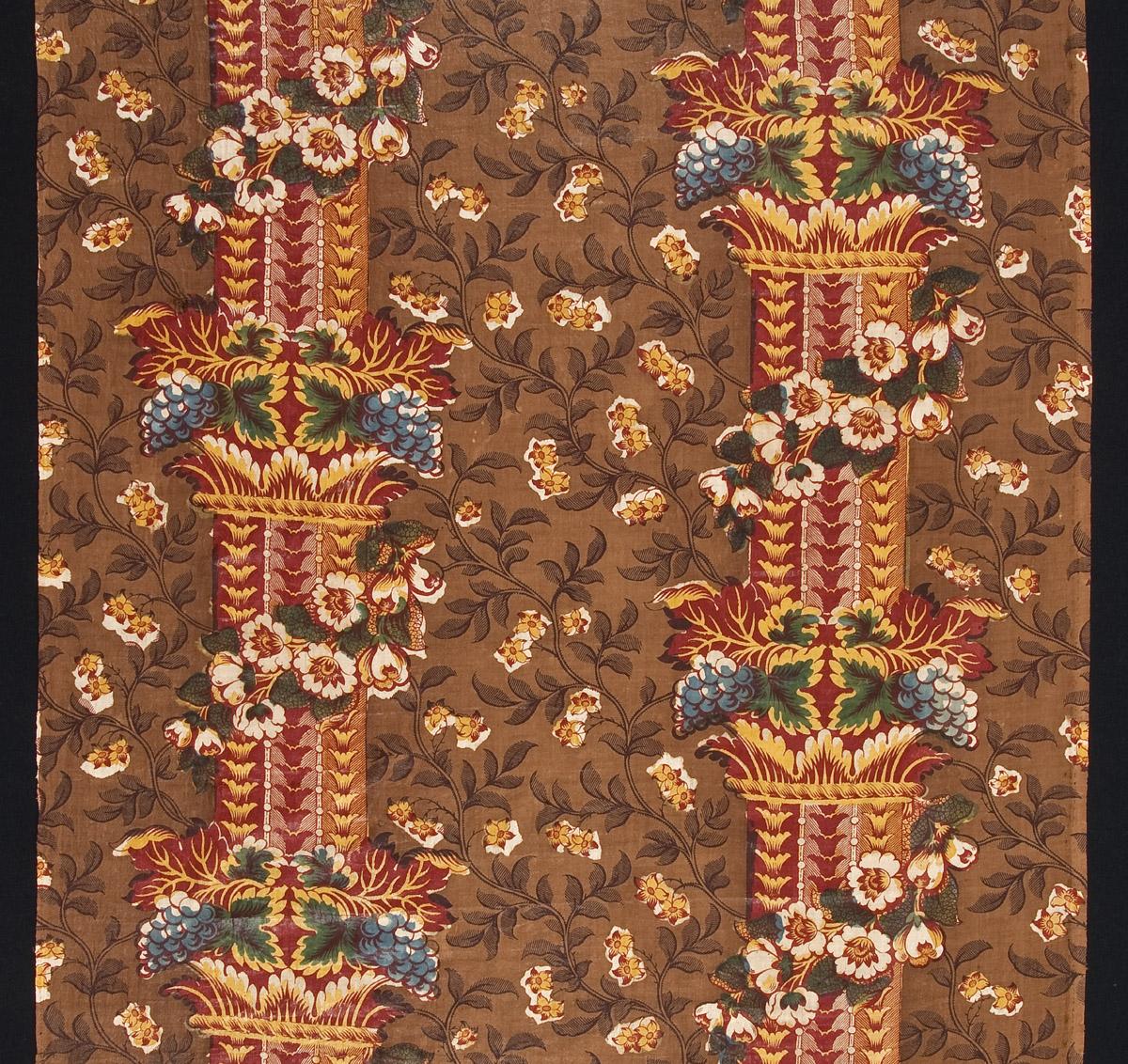 1969.3346 Textile, printed, detail, Book image C248