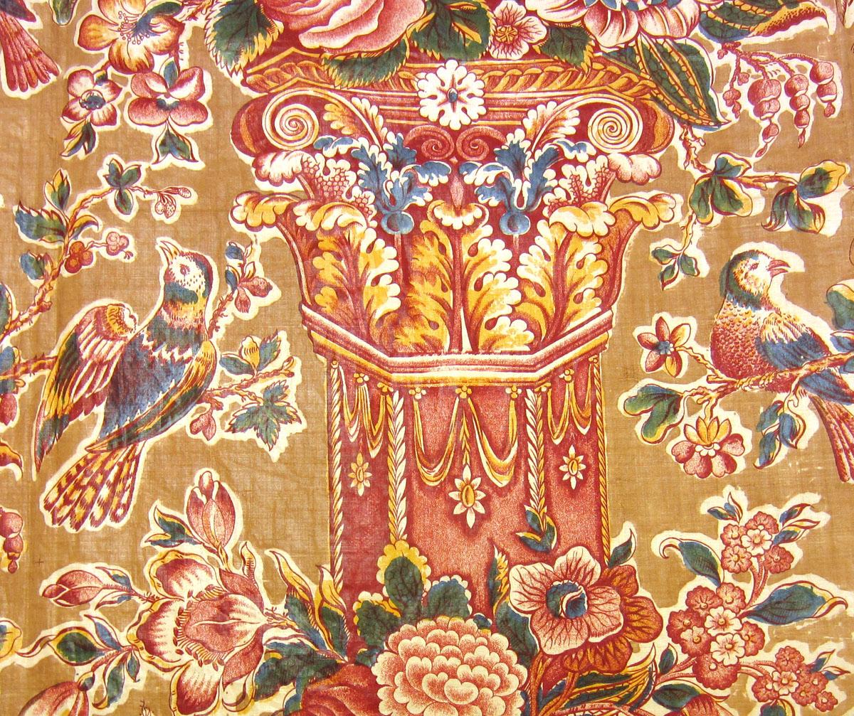 1969.3351 Textile, printed detail