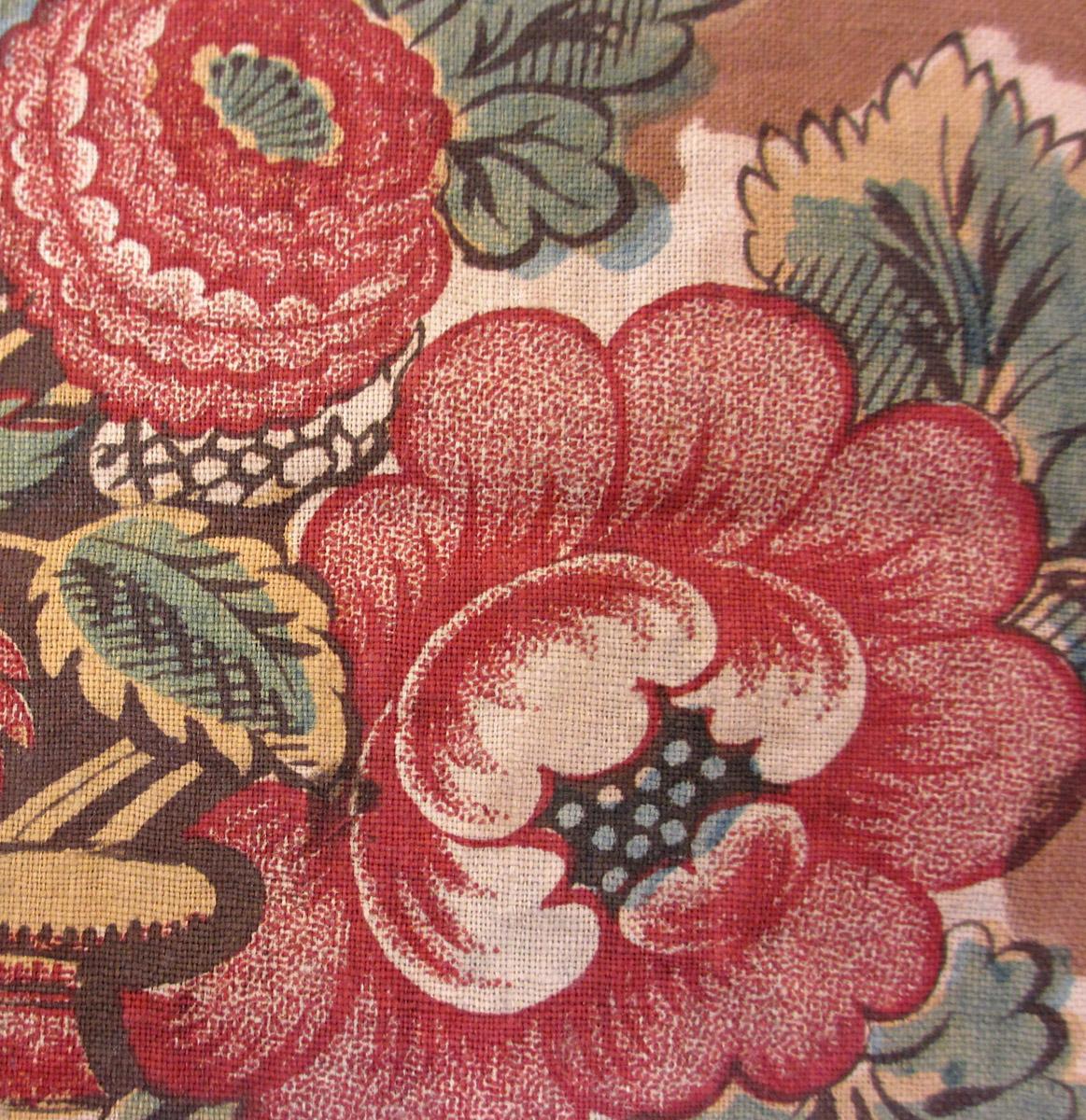1969.3353 textile, printed detail 2