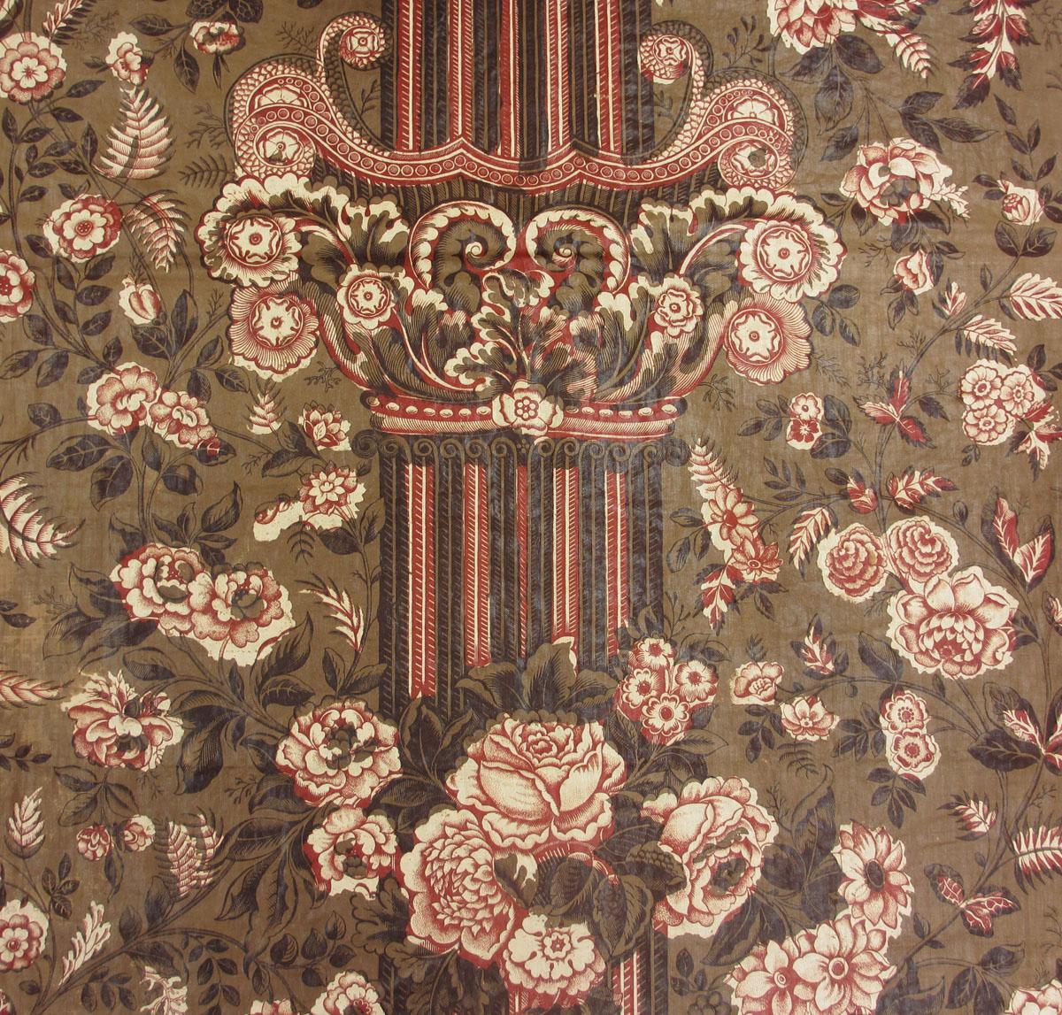 T74.2 textile, printed design repeat