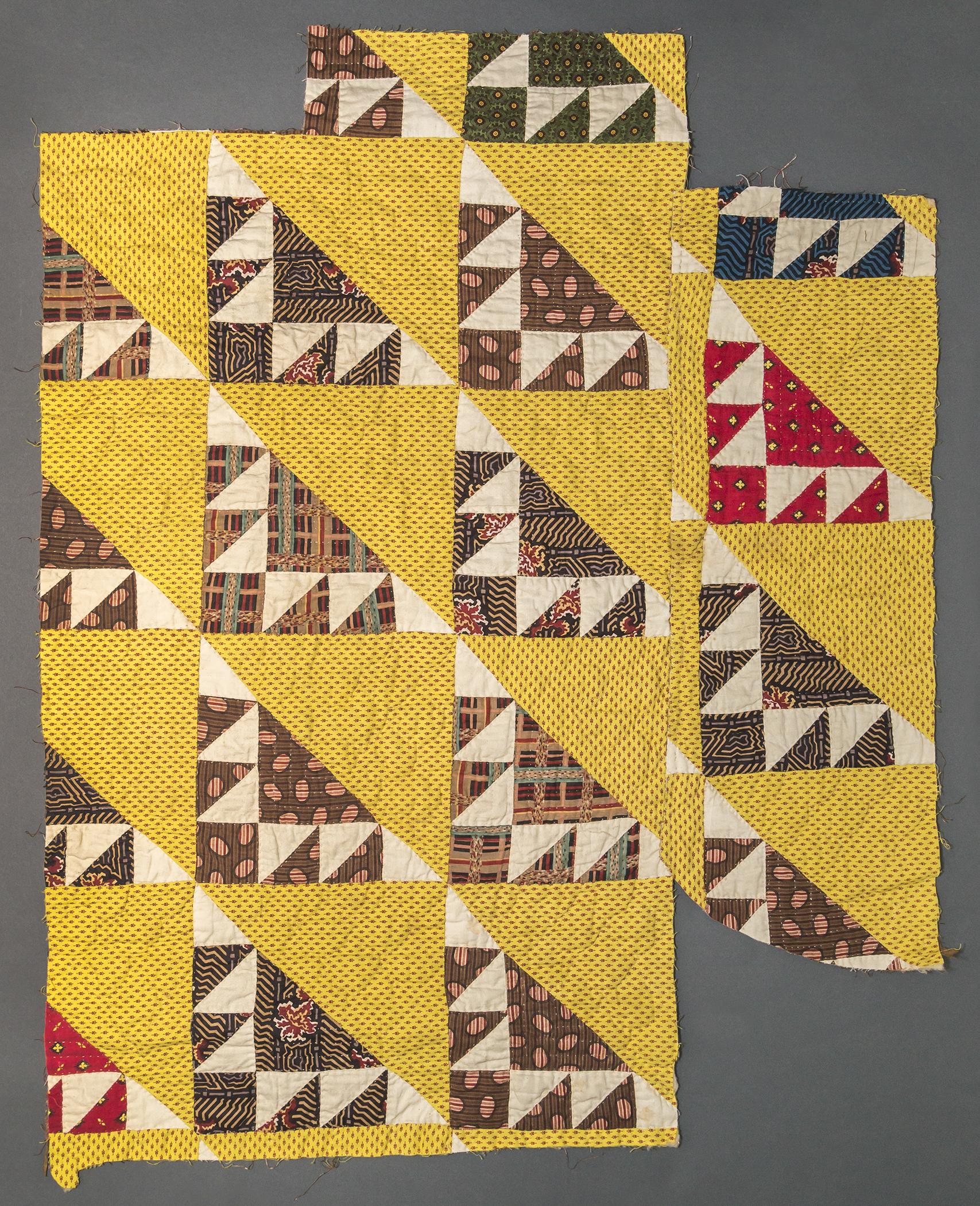 1969.3356 Textile, printed, view 2, reverse