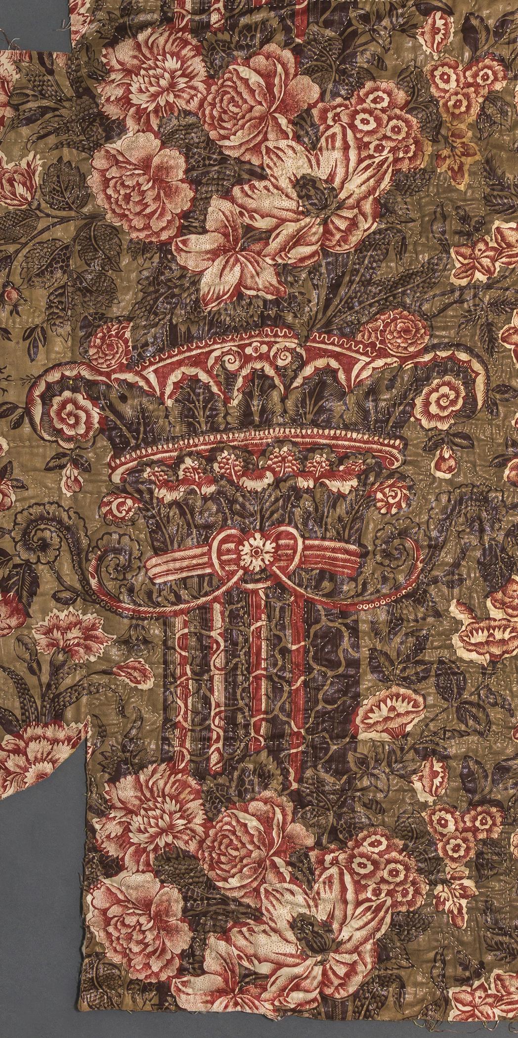 1969.3356 Textile, printed, detail 1