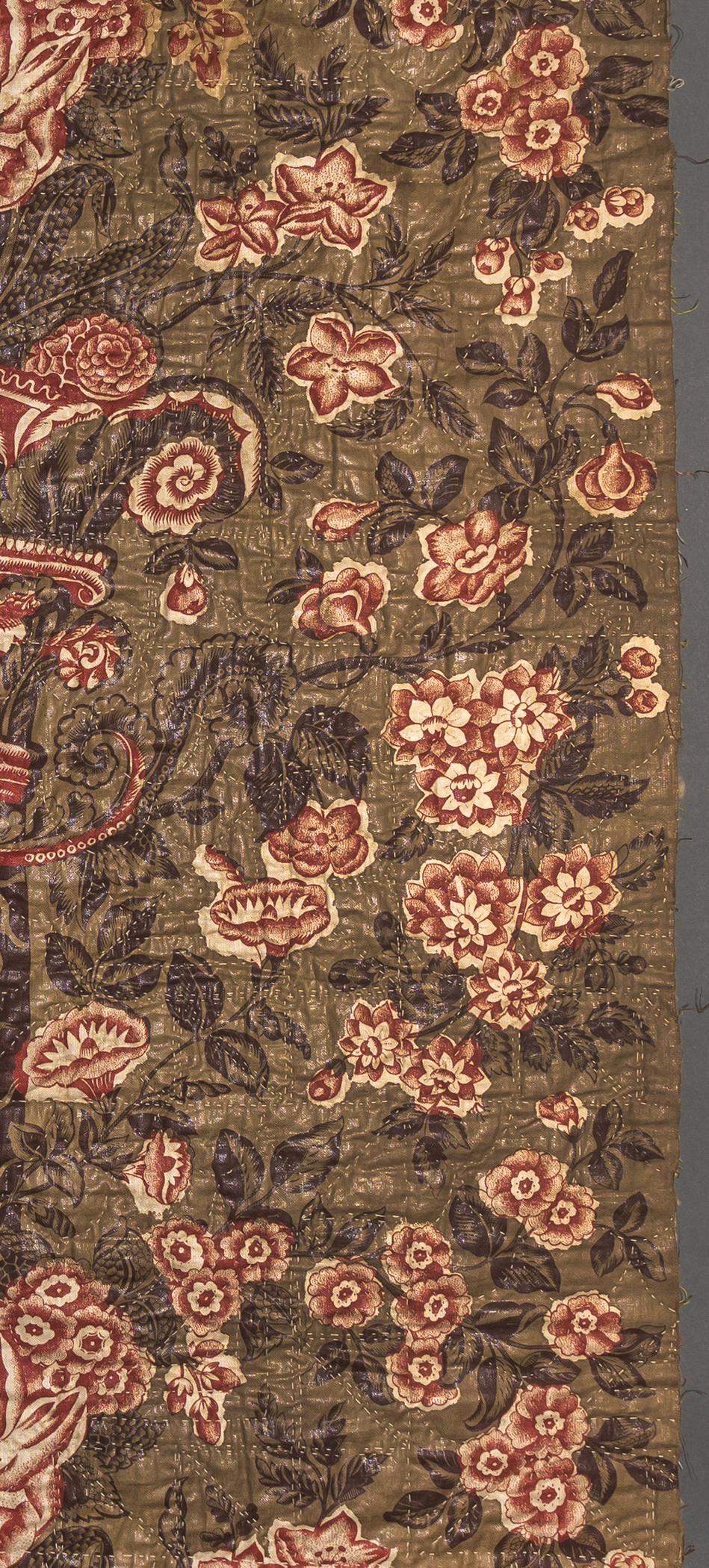 1969.3356 Textile, printed, detail 5