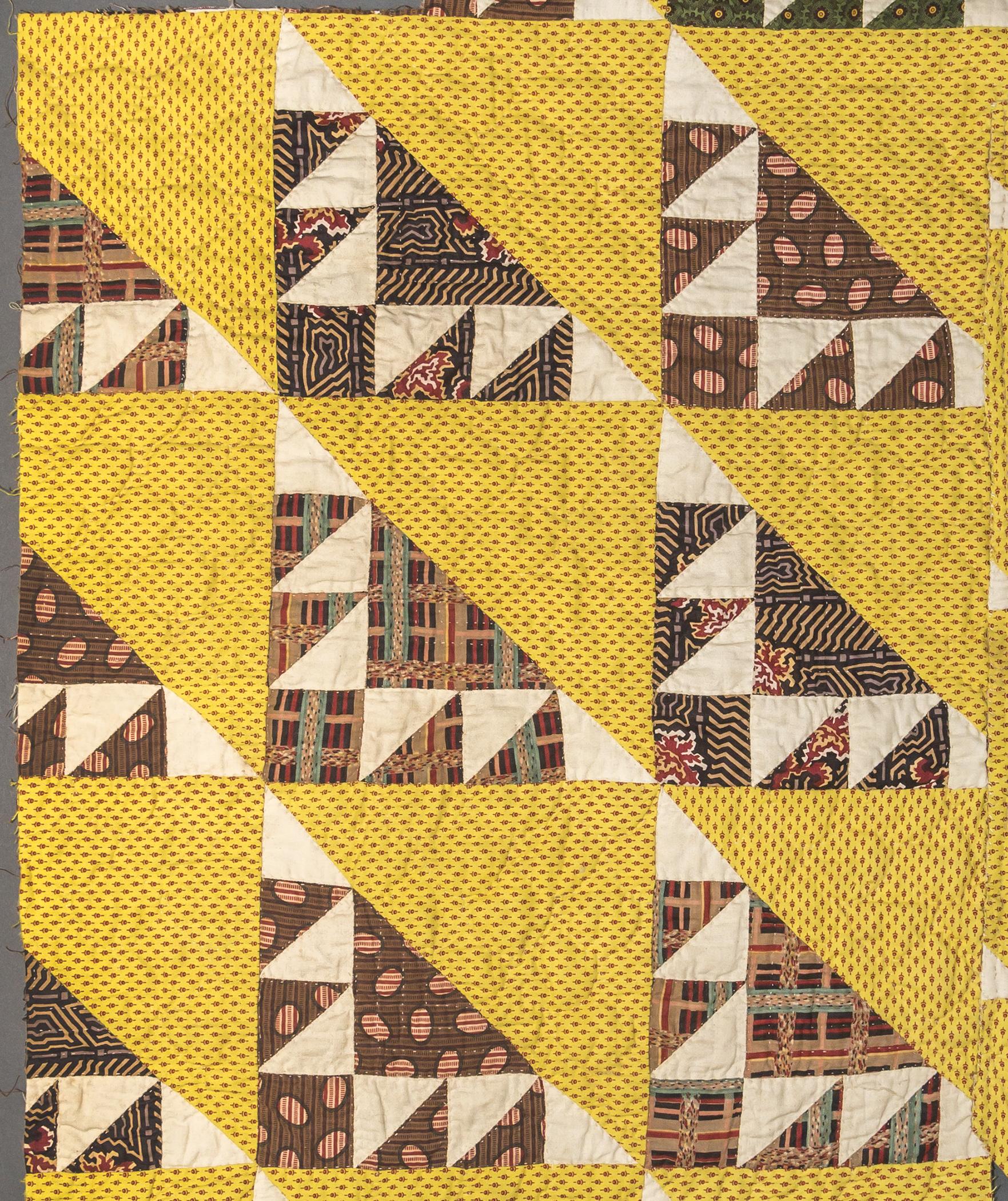 1969.3356 Textile, printed, detail 1, reverse