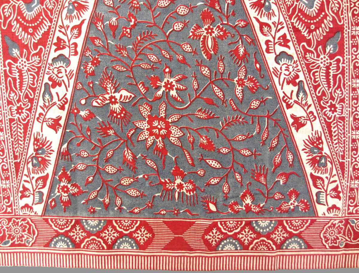 1969.3358 textile, printed detail 2