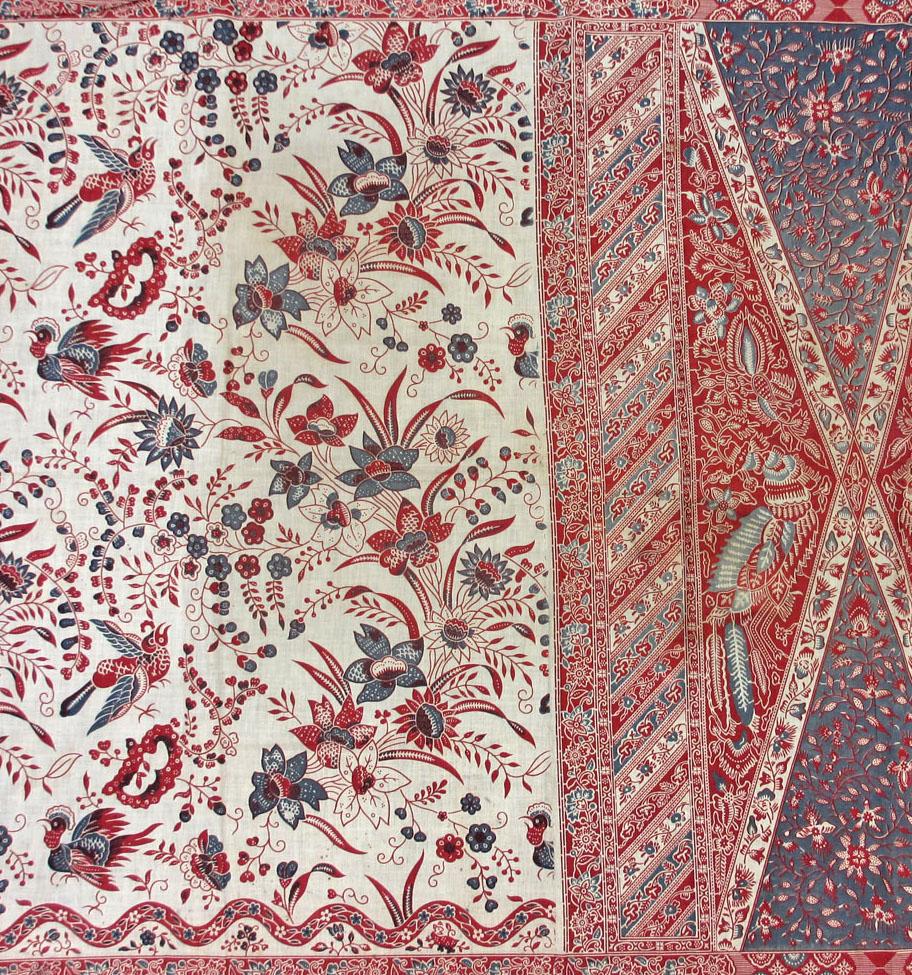 T2082 textile, printed design repeat