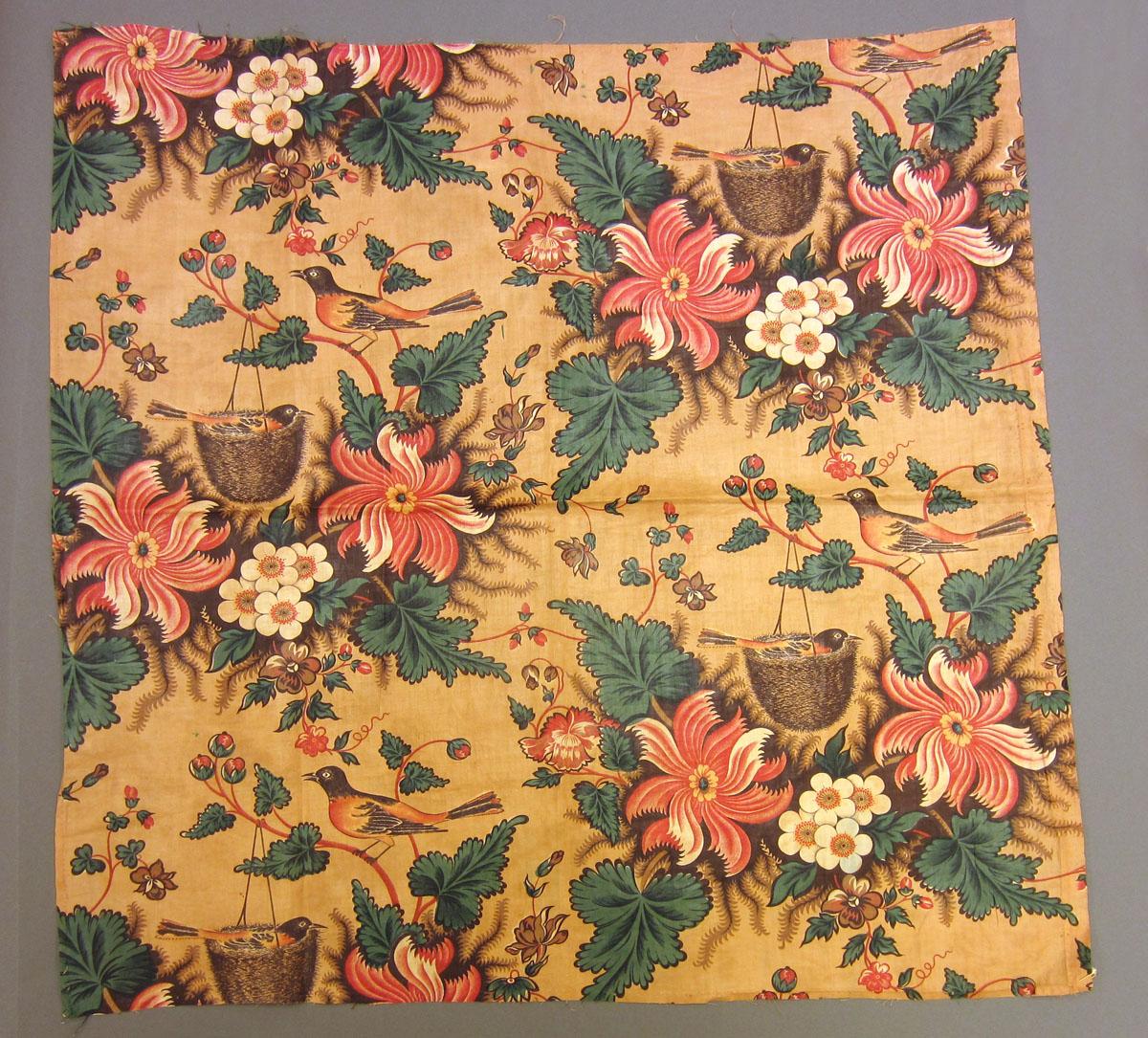 1969.3359 Textile, printed obverse