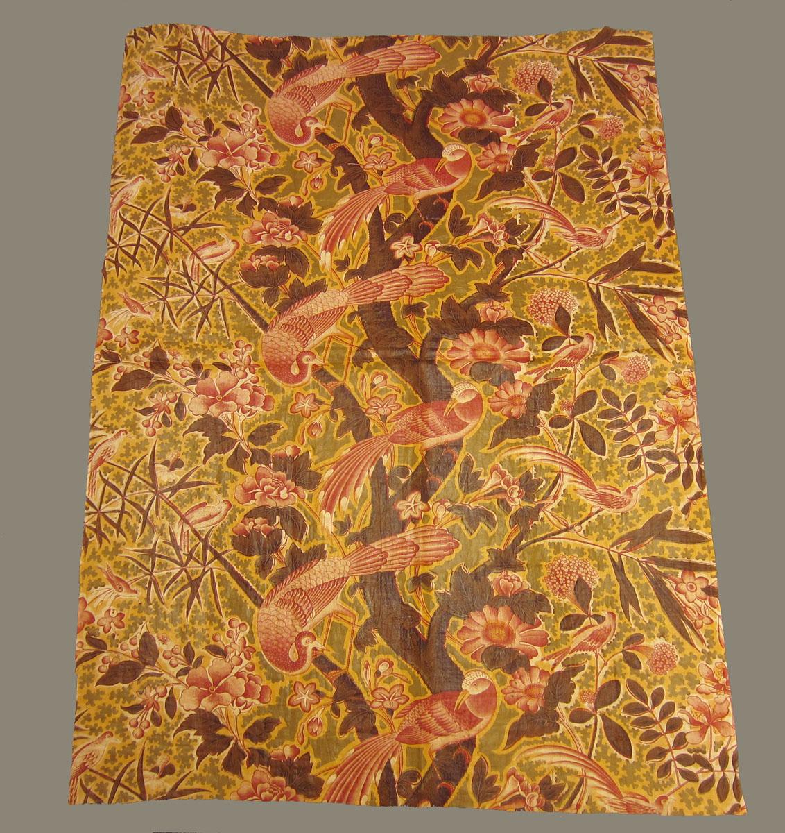 1969.3360 Textile, printed partial obverse