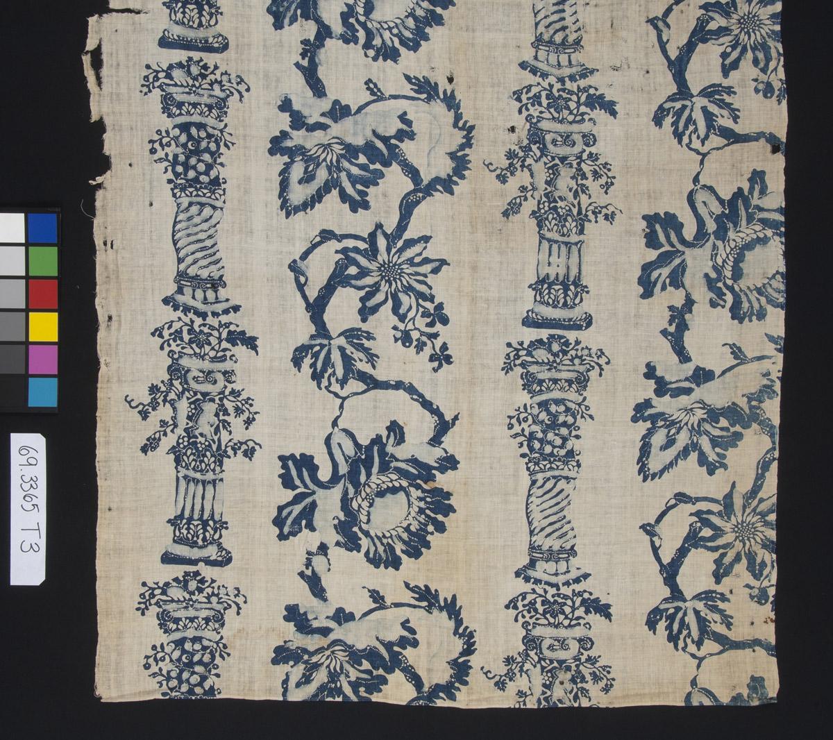 1969.3365 Textile, printed