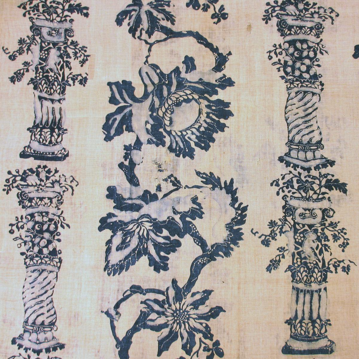 T3 textile, printed design repeat