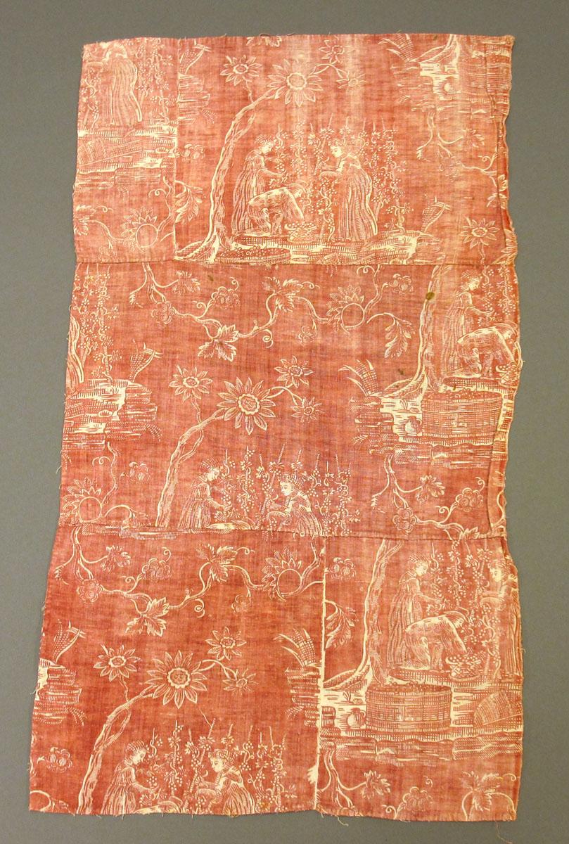 1969.3366 A Textile, printed obverse