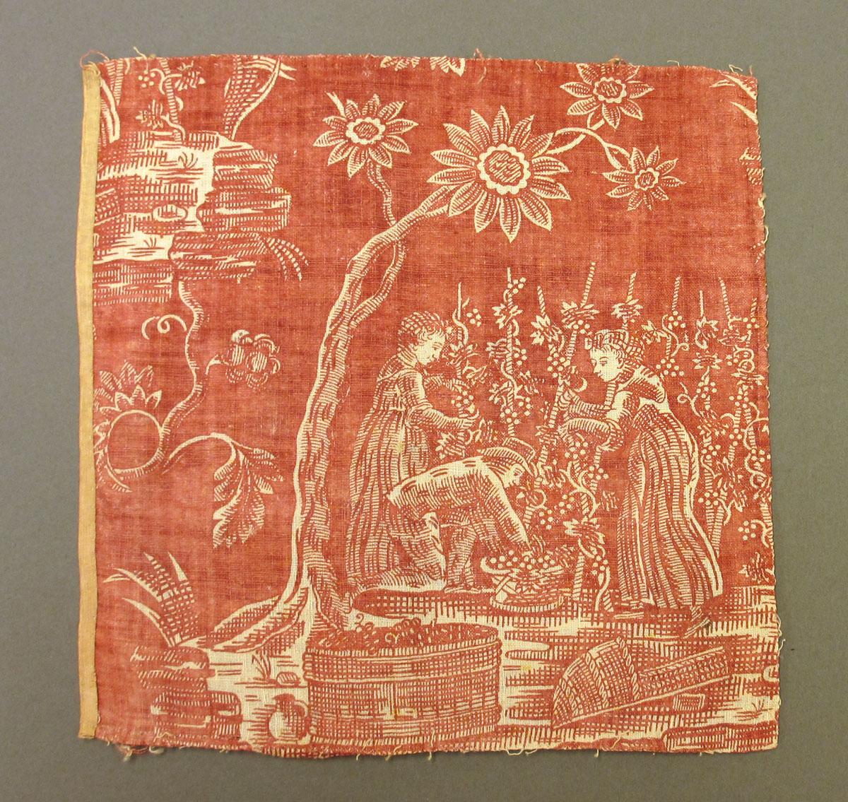 1969.3366 B Textile, printed obverse