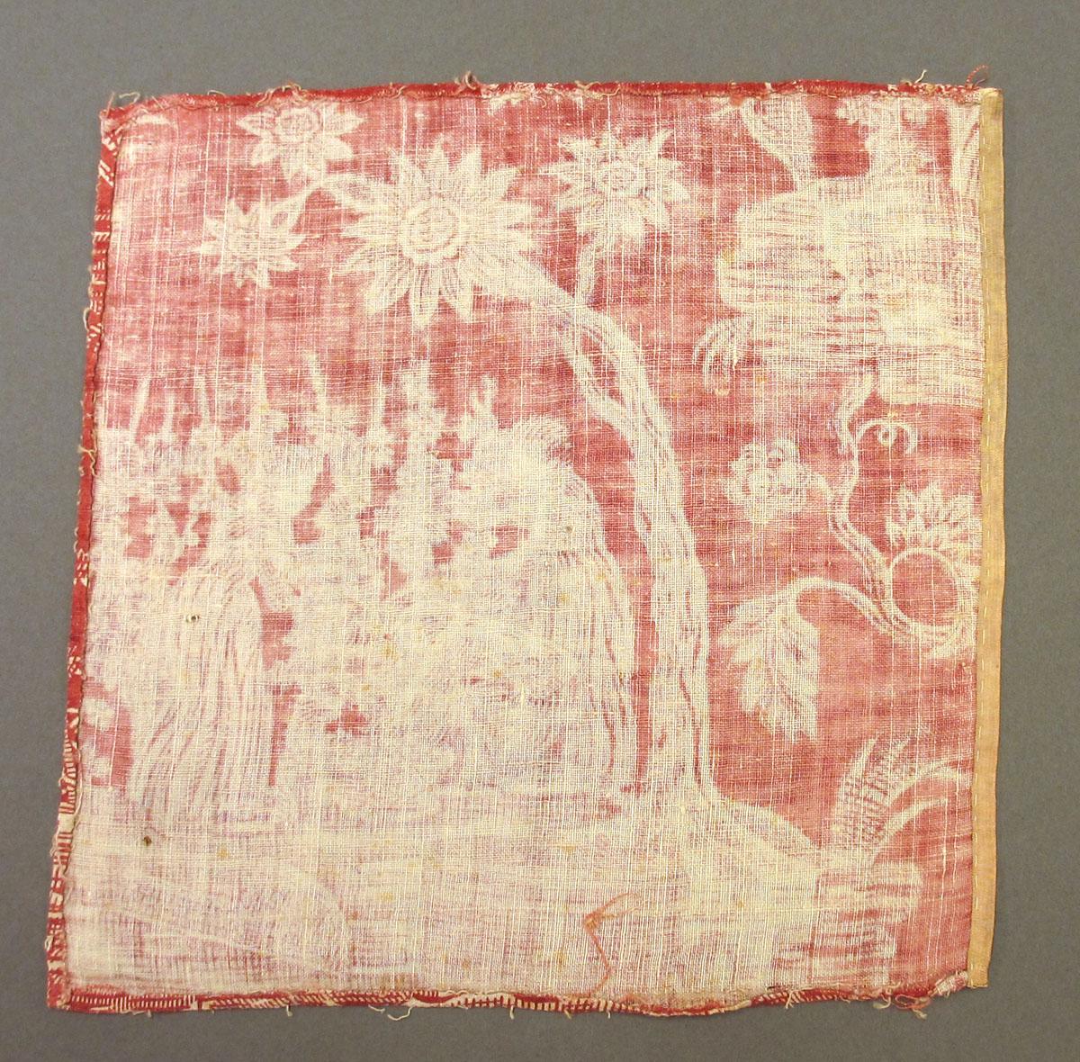 1969.3366 B Textile, printed reverse