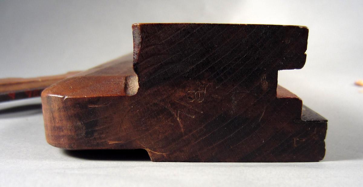 1957.0093.036 A Tongue plane, Heel mark