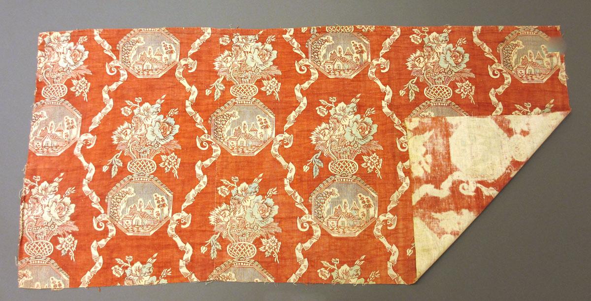 1969.3367 A Textile, printed folded corner