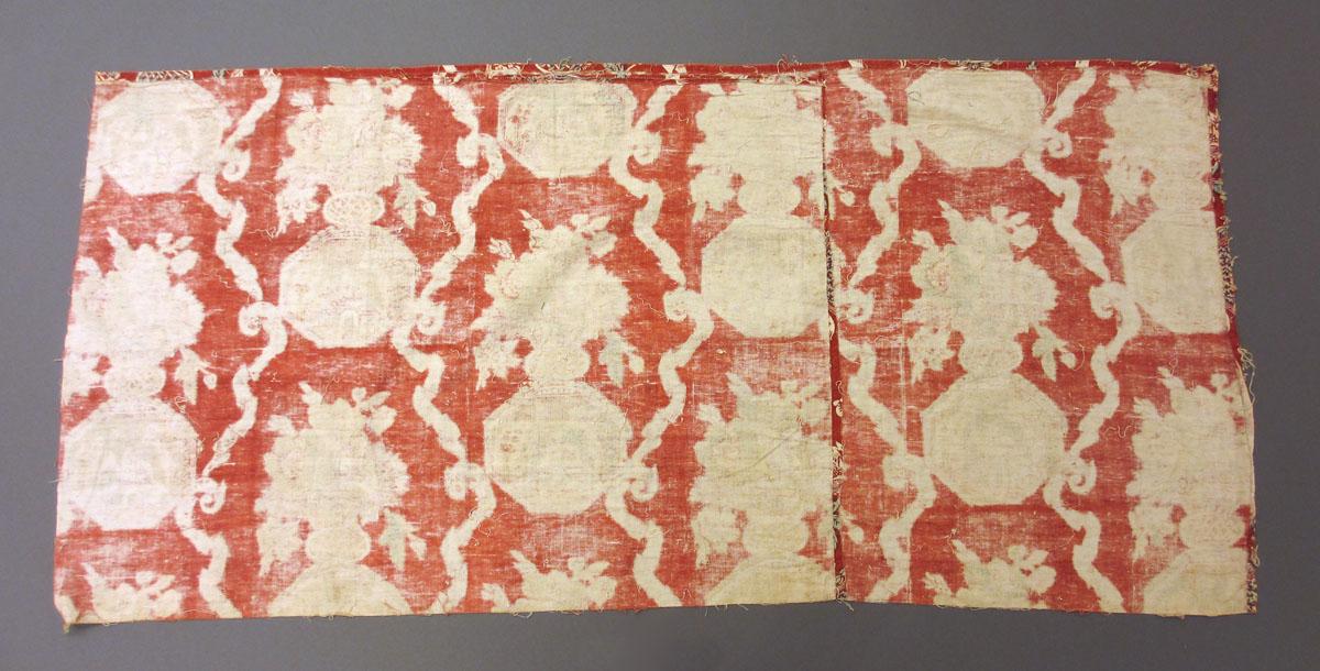 1969.3367 A Textile, printed reverse