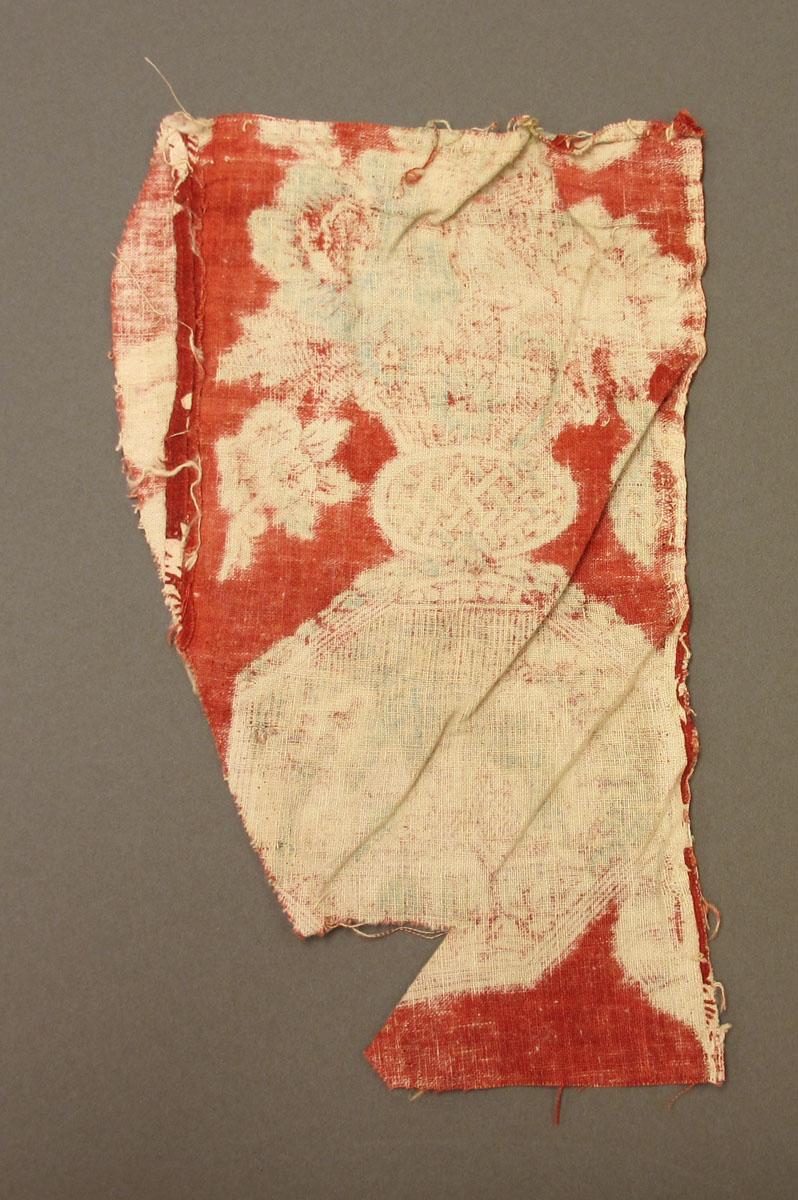 1969.3367 B Textile, printed reverse
