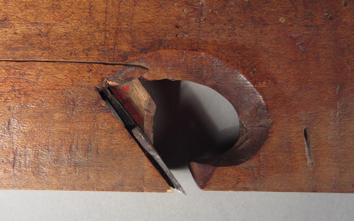 1957.0093.037 A-C Cove plane, Iron view