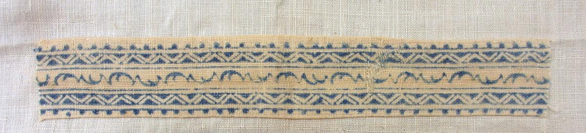1969.3373 Textile, printed obverse
