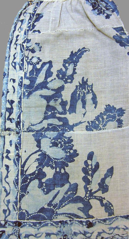 1969.3376 textile, printed repeat