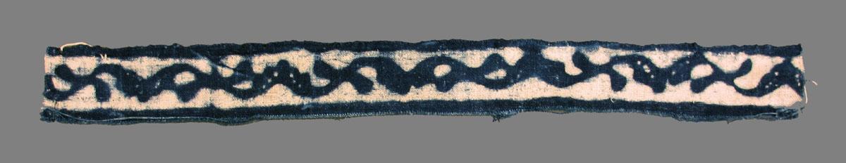 1969.3377 textile, printed reverse