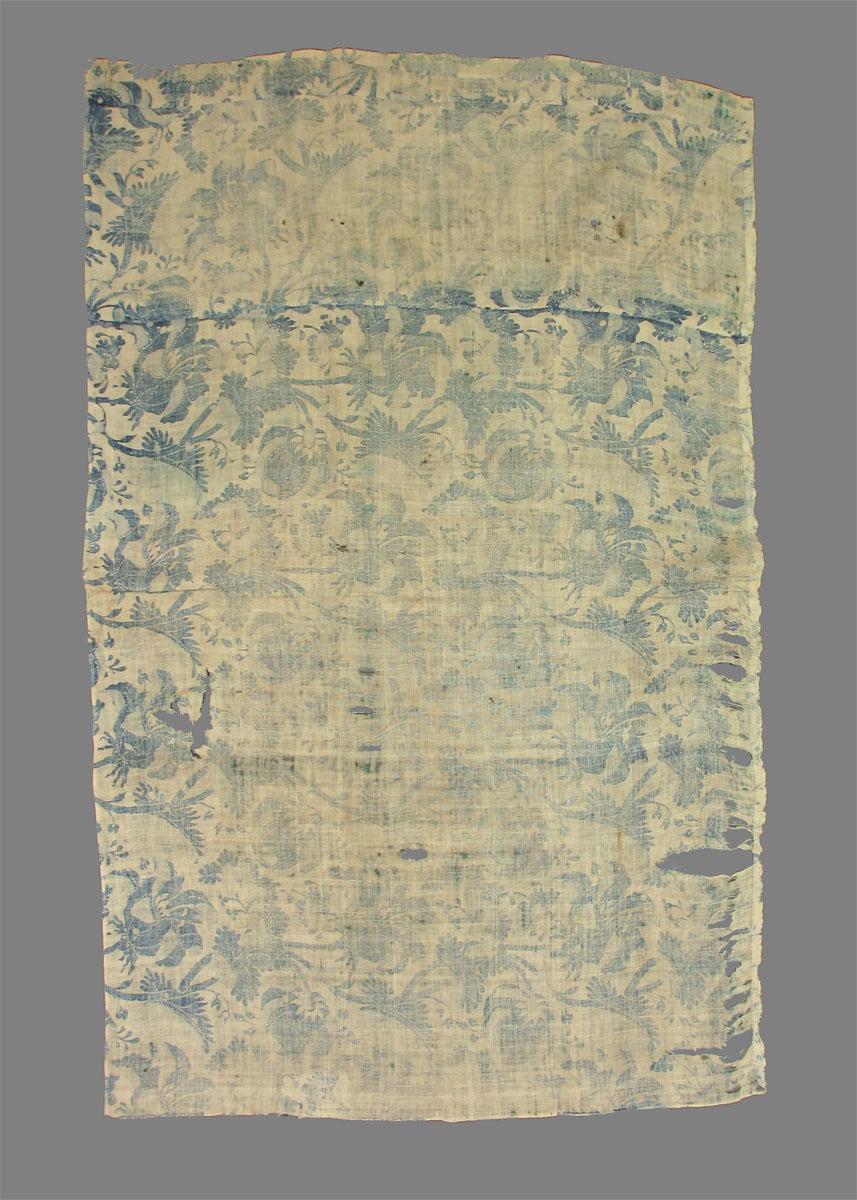 1969.3378 textile, printed obverse