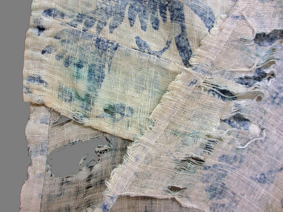 1969.3378 textile, printed detail 2