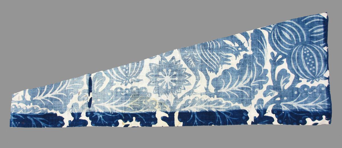 1968.3380 textile, printed obverse