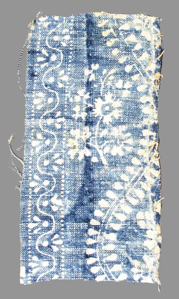 1969.3385 textile, printed obverse