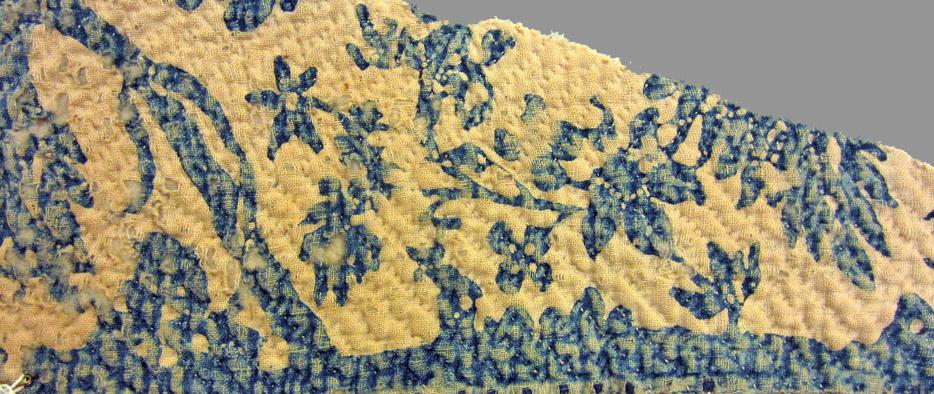 1969.3388 textile, printed repeat detail