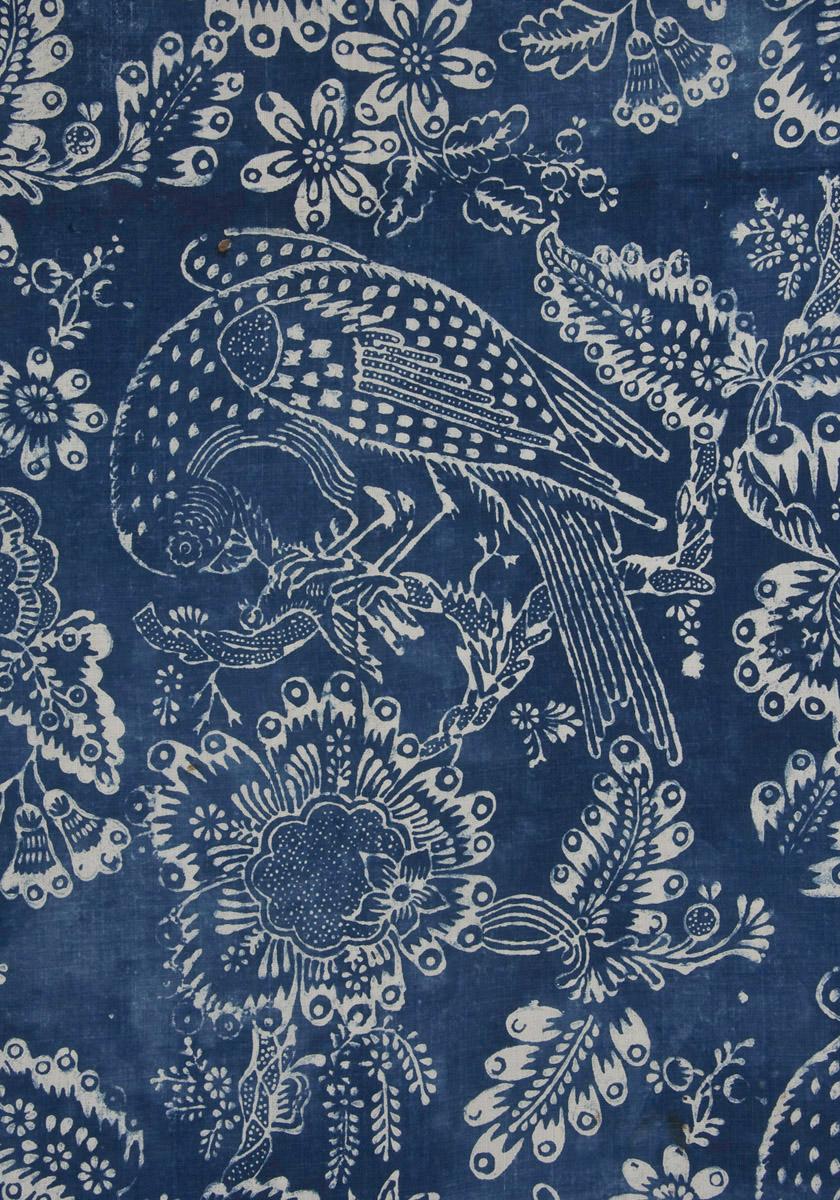 1969.3391 Textile, printed, detail 3