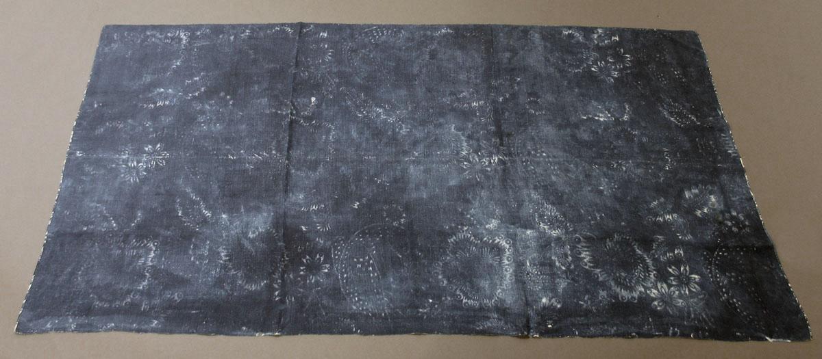 1969.3391 Textile, printed reverse