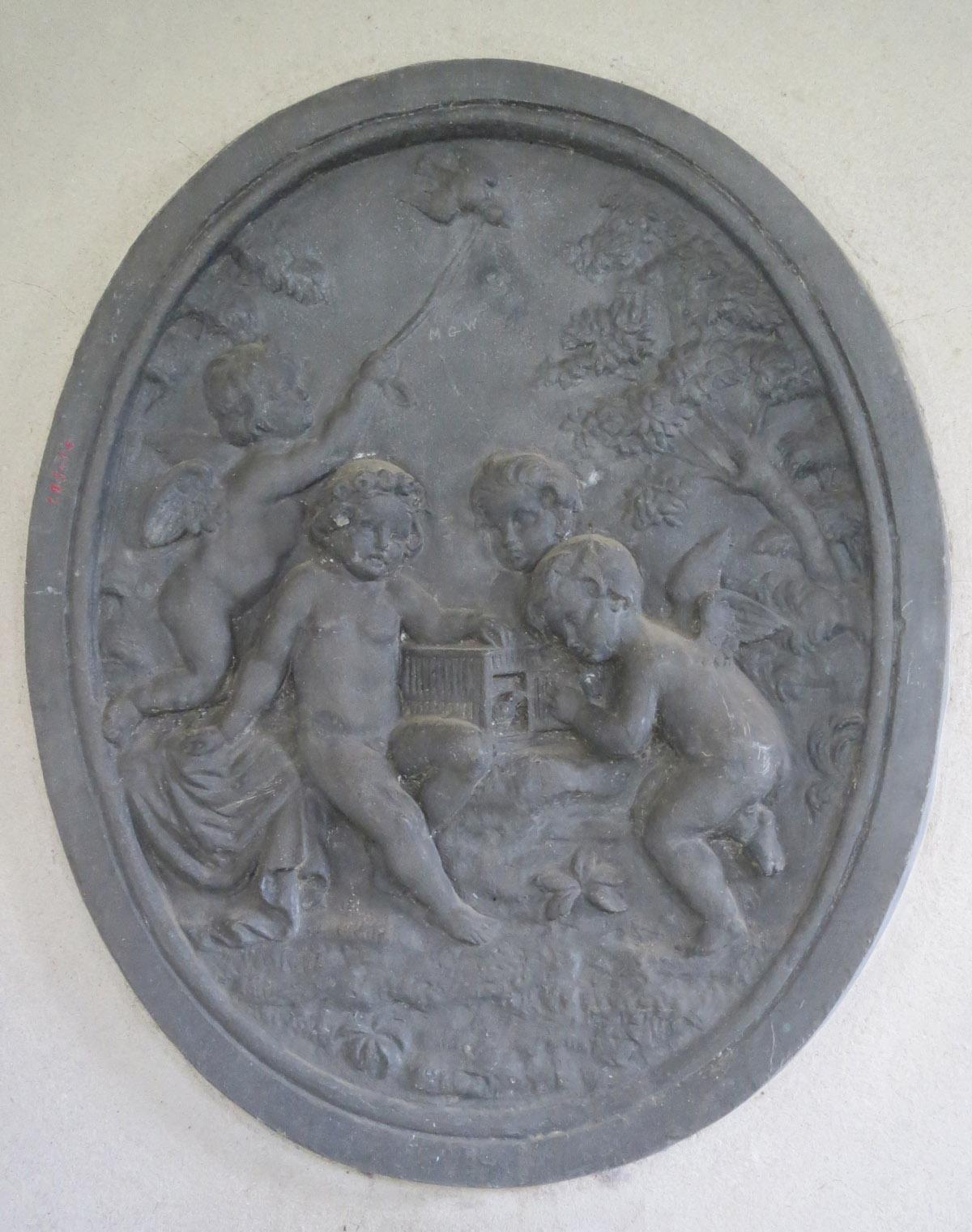1969.3439.001 Front view Plaque