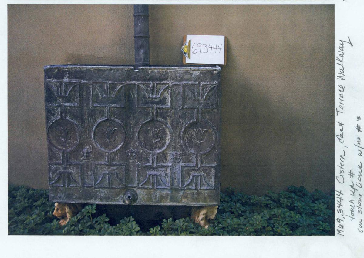 1969.3444 Cistern