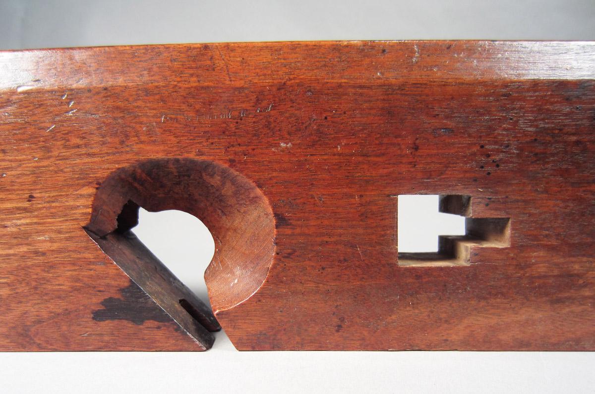 1957.0093.048 A-F Tongue plane, stock side detail